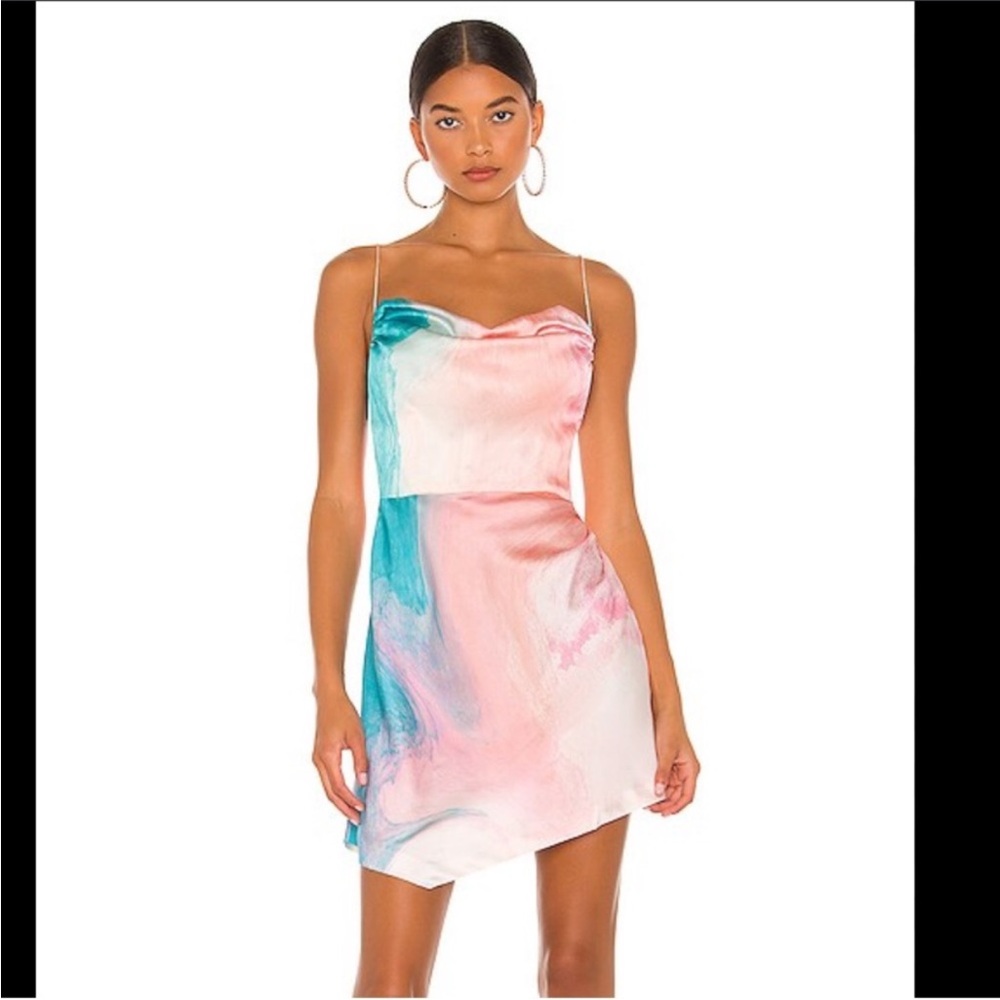 NWOT Retrofete x Revolve Auris Mini Dress in Marble